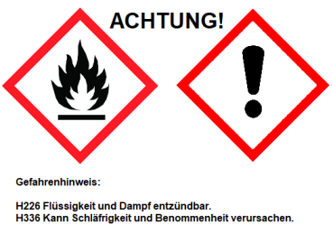 Preview: Gefahr Zeichen leicht entflammbar 